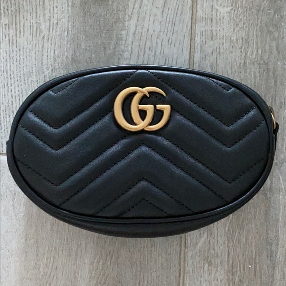 Gucci GG Marmont matelassé belt bag